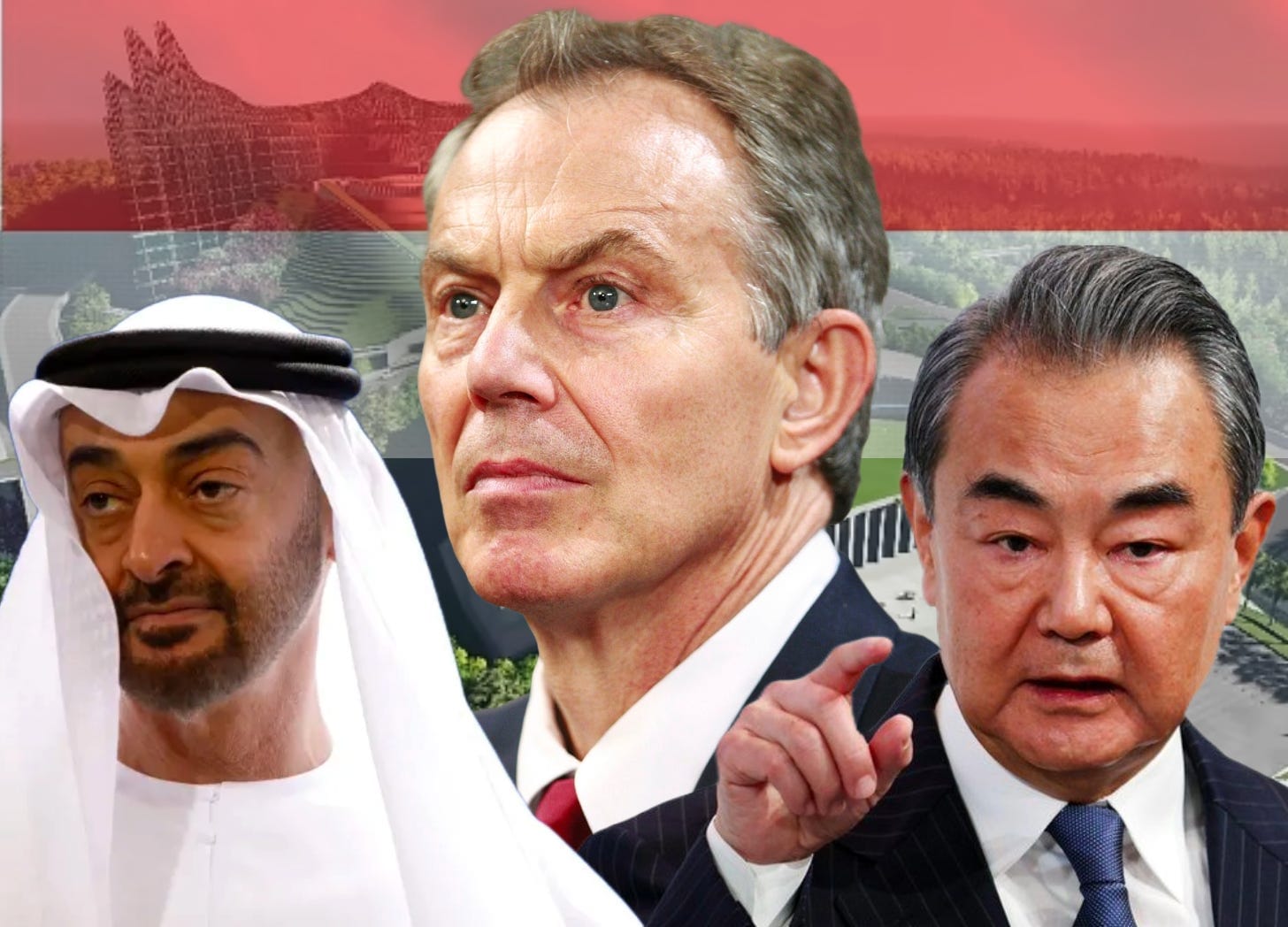 Looks like Tony Blair is the broker securing Emirati and Chinese money to destroy the Borneo rainforest